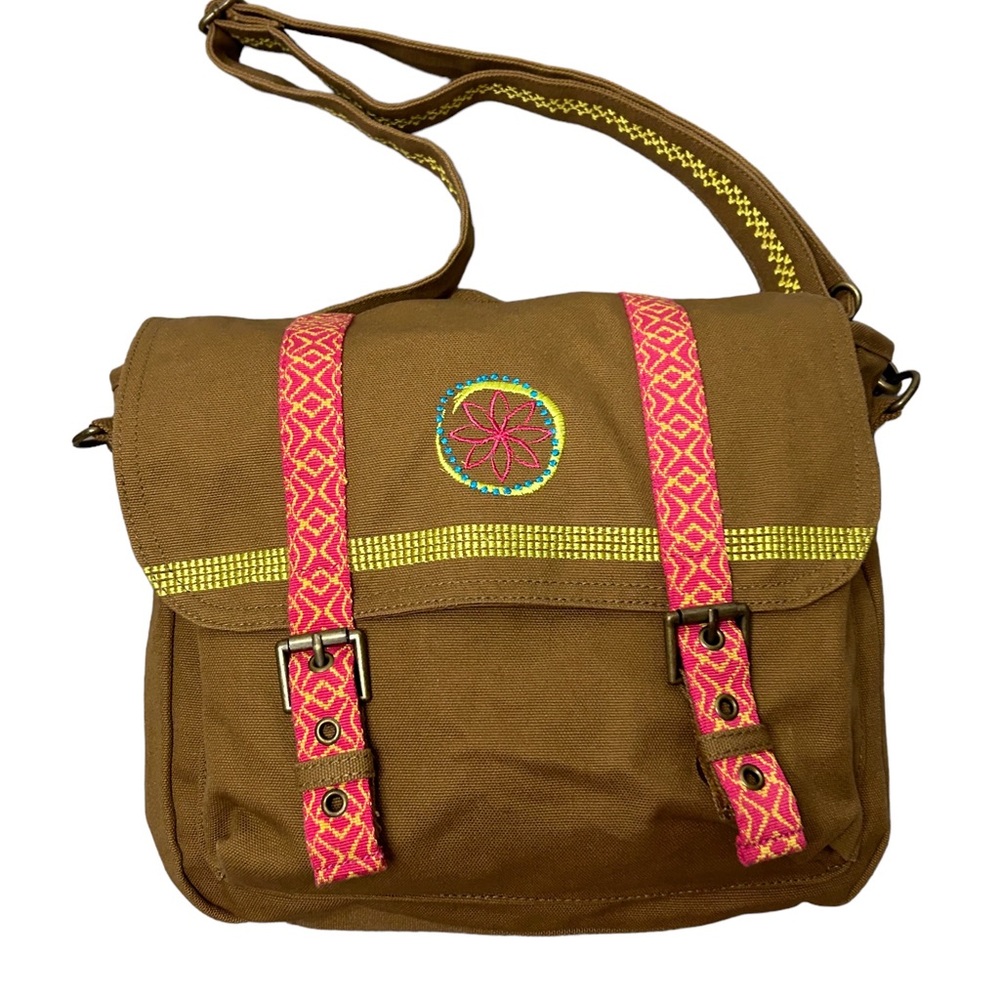 AMERICAN GIRL Lea Clark Messenger Shoulder Book Cross Body Bag Child Size EUC